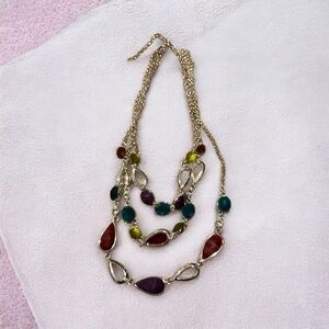 Multicolor Gemstone Necklace